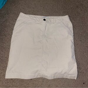 Merona White Mini Pencil Skirt Casual Resort Wear